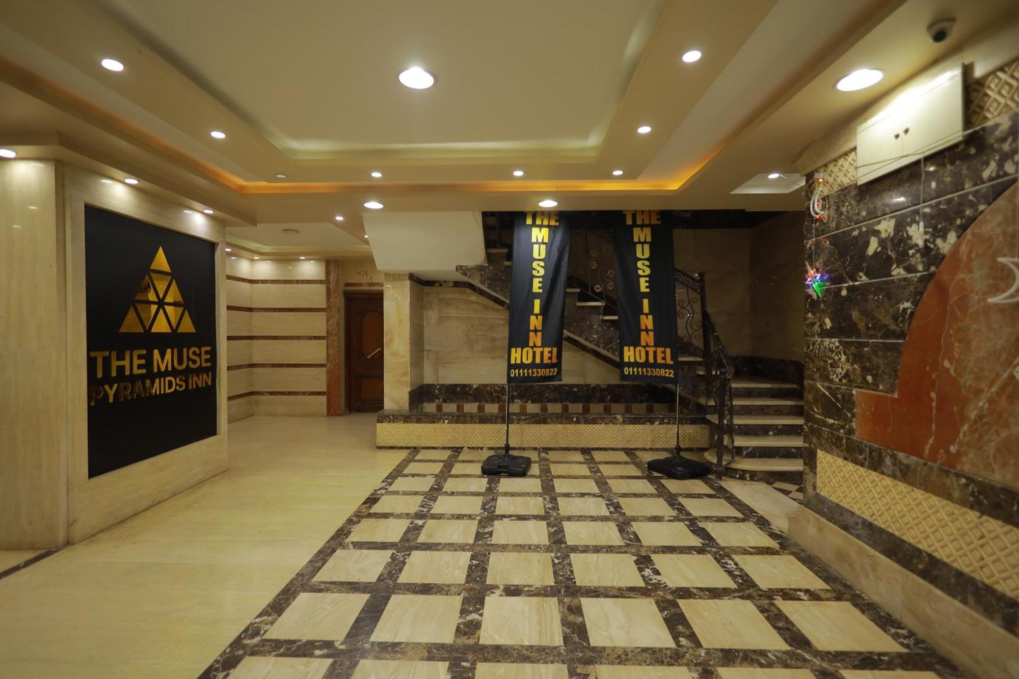 The Muse Pyramids Inn Kafret el-Gabal Exterior foto